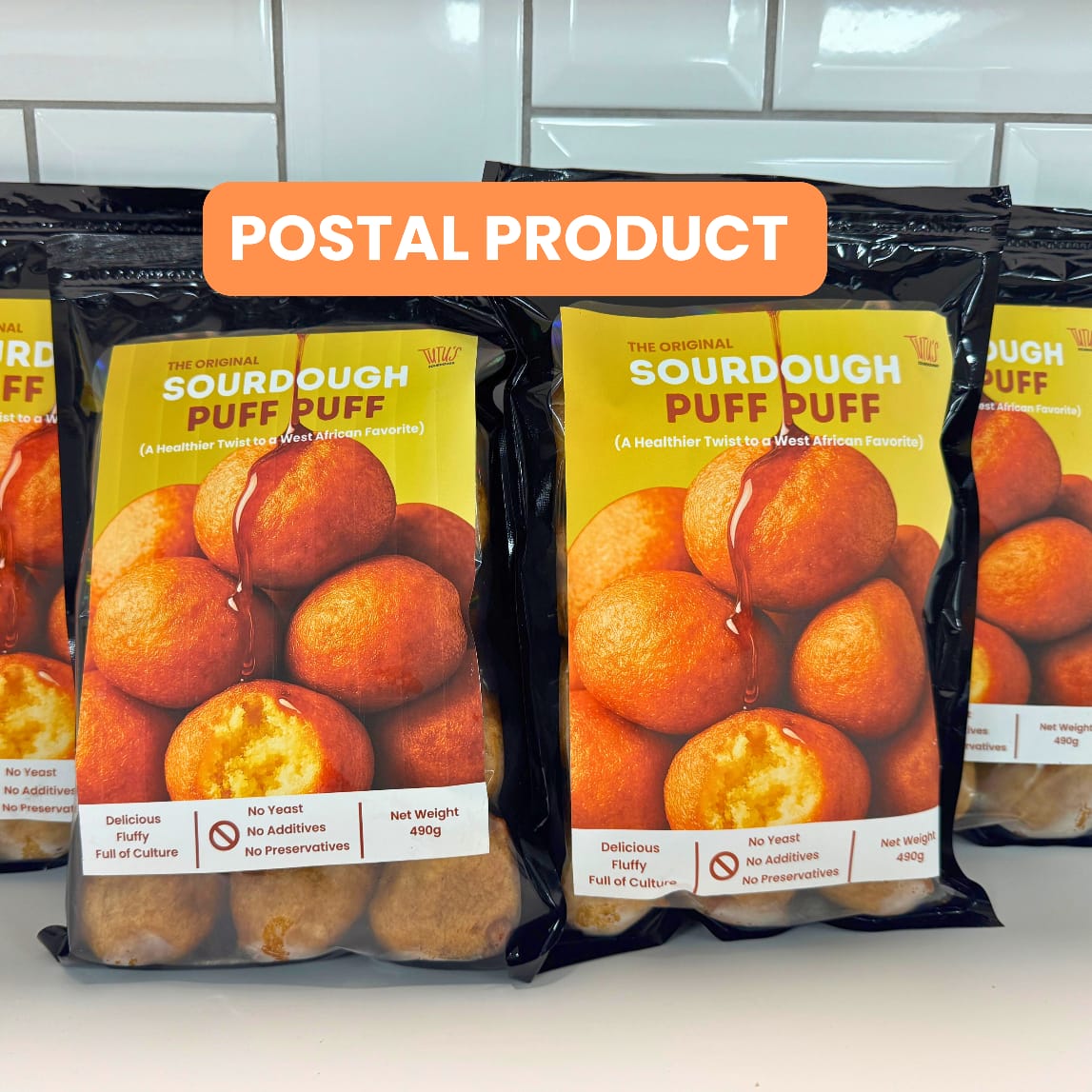 The Original Sourdough Puff Puff - Pack of 2 (12 pcs, chilled)